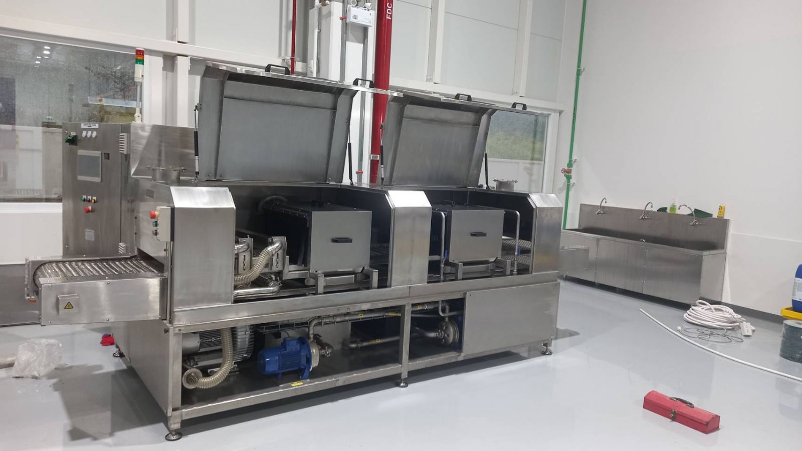 เครื่องล้างชิ้นงาน washing machin cleaning1